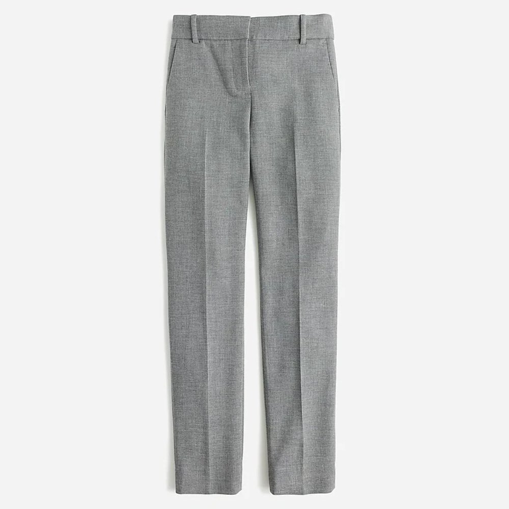 NWOT Jcrew Cameron slim crop pant in four-season stretch - size 0